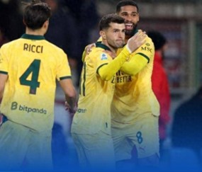 意甲登顶！让2追3 米兰3-2客胜都灵反超两强 普利西奇替补双响