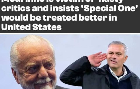 德佬：穆里尼奥在欧洲被妒忌掩盖，真正的胜利者难得光芒