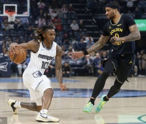 杰罗姆22+5理查德21+5+6 勇士8人上双大胜灰熊